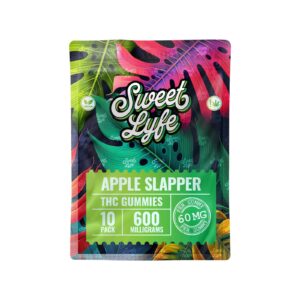 Vegan Gummies 600MG THC Blend – Apple Slapper
