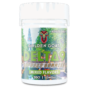 Delta 9 Infused Gummy Squares – Mixed Flavors