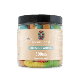 CBD Gummies 500MG – Sour Worms