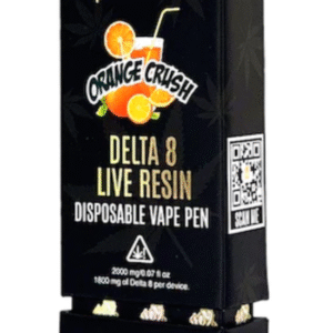 Butter OG Delta 8 Live Resin Disposable Vape 2G – Orange Crush (Sativa)