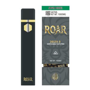 Roar 1ML THC-P + D8 1000MG – Sour Diesel