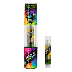 Wild in the Streets 1g THCA + D8 Live Resin Cartridge | Terp 8