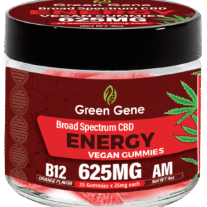 Green Genie Organic CBD Infused Mood Based Vegan Gummies – (625MG – 2500MG)