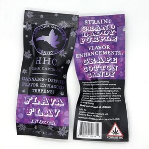 HHC Vape Cartridge 1g – Flava Flav (Indica)