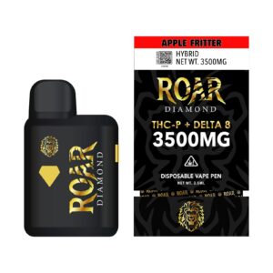 Roar Diamond THC-P + Delta 8 3500MG – Apple Fritter