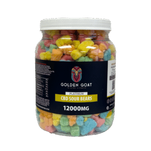 CBD Platinum Gummies – Sour Bears 12000MG