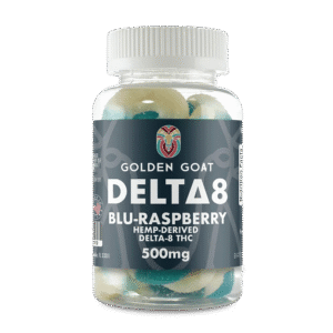 Delta 8 Gummies 500mg – Blue Raspberry Rings