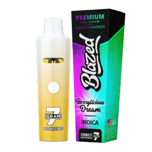 Blazed 7 Gram THCA + Delta 9B Disposable Vape