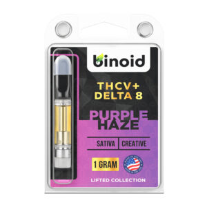 THCV + Delta 8 THC Vape Cartridge- Purple Haze
