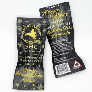 HHC Vape Cartridge 1g – Lemon Pound Cake (Sativa)