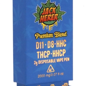 Butter OG Premium Blend D11, D8, HHC, THCP, HHCP 2g Disposable Vape – Jack Herer (Sativa)