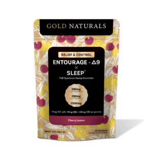 Gold Naturals Entourage Δ9 x Sleep Gummy