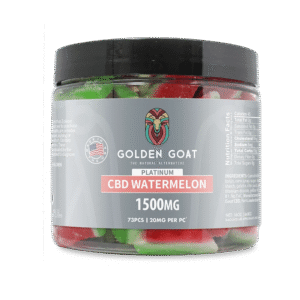 Platinum CBD Gummies 1500mg – Watermelon