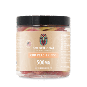 CBD Gummies 500MG – Peach Rings