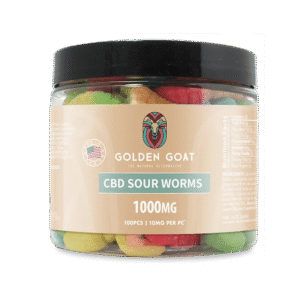 CBD Gummies 1000MG – Sour Worms