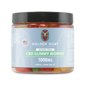 CBD Sugar Free Gummies 1000MG – Clear Worms