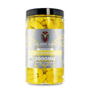 Platinum CBD Gummies 3000mg – Banana