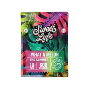 Vegan Gummies 600MG THC Blend – What A Melon