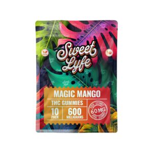 Vegan Gummies 600MG THC Blend – Magic Mango