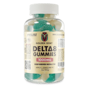 Delta 8 Gummies 1000mg – Blue Raspberry Rings